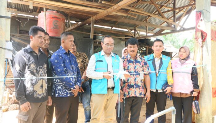 Atasi Krisis Air Bersih, Indonesia Power Bantu Sumur Bor Warga Desa Bukit Selamat