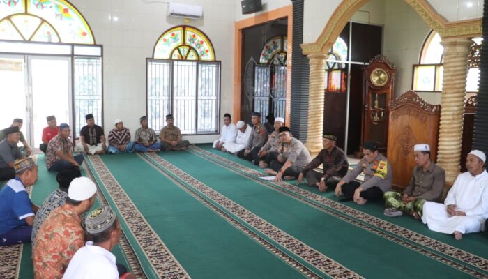 Jumat Curhat, Warga Diingatkan Jaga Harkamtibmas