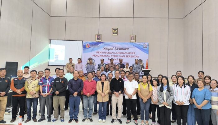 Pilkada 2024 Berakhir, Bawaslu Humbahas Akhiri Masa Tugas Panwascam