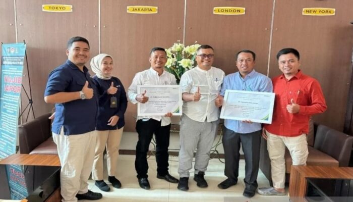 PT DIS Dan PT RMM Teken MoU Dengan BPJS Ketenagakerjaan Lindungi 400 Pekerja Rentan Di Madina