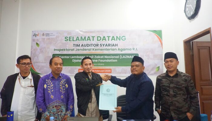LAZNAS Yayasan Wakaf Djalaludin Pane Laksanakan Audit Syariah Perdana