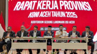 KONI Aceh Ingatkan Agenda Penting Empat Tahun Ke Depan