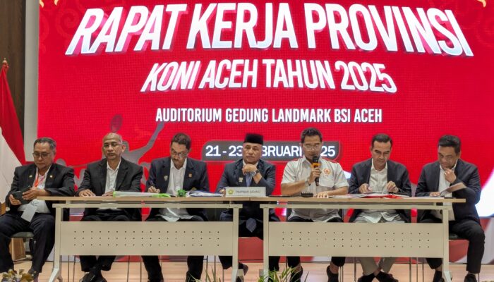 KONI Aceh Ingatkan Agenda Penting Empat Tahun Ke Depan