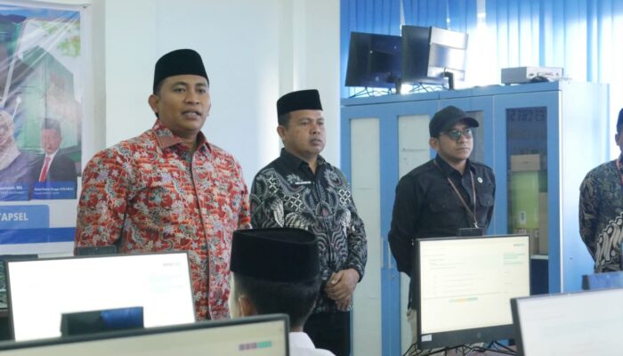 Kanwil Kemenag Sumut Buka SNPDB 2025, 484 Siswa Perebutkan 96 Kursi MAN IC Tapsel