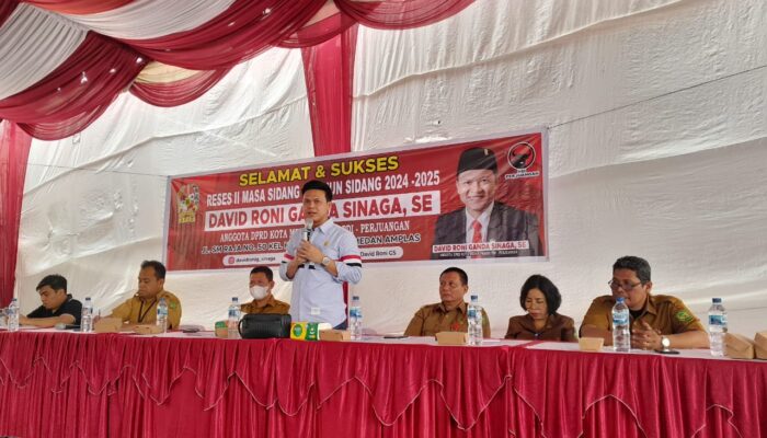 David Roni Dorong Pemko Medan Tindak Rumah Sakit Tolak Pasien UHC