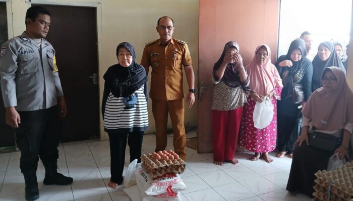 Polres P.Siantar Monitoring Pembagian BPNT