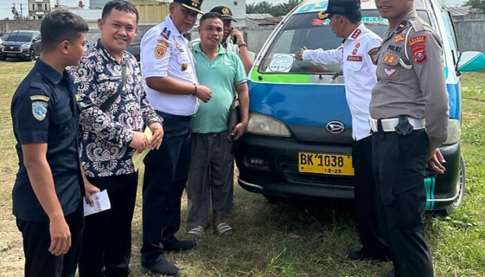 Ramp Chek Dishub Sergai Di Terminal Dolok Masihul