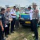Kadis Perhubungan Sergai Gunawan didampingi Sekretaris Dishub Subkhan Ikhsan Siregar bersama petugas lainnya saat menggelar ramp chek di terminal tipe C Dolok Masihul di Kel.Dolok Masihul Kab.Sergai, Selasa (25/2) Waspada/Ist