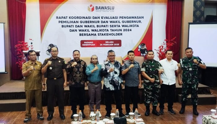 Bawaslu Sumut Gelar Rakor Dan Evaluasi Pengawasan Pilkada 2024 Di Padangsidimpuan