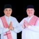 Bupati dan Wakil Bupati Agara, HM Salim Fakhry, SE, MM-dr Heri Al Hilal.Waspada/Seh Muhammad Amin