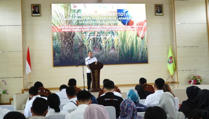 Sektor Pertanian Salah Satu Pilar Utama Perekonomian Kabupaten Deliserdang