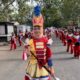 Pawai Tarhib Ramadan1446 H/ 2025 M ini dipimpin oleh Tim Drumband SD 2 Muhammadiyah Langsa, Selasa (26/2). Waspada/Munawar