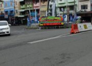 Papan Bunga Aneh Kejutkan Warga Tebingtinggi