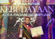 Siswi SMAN 2 Padangsidimpuan, Salsabila Fitri Hasibuan, Dinobatkan Putri Kebudayaan 2025