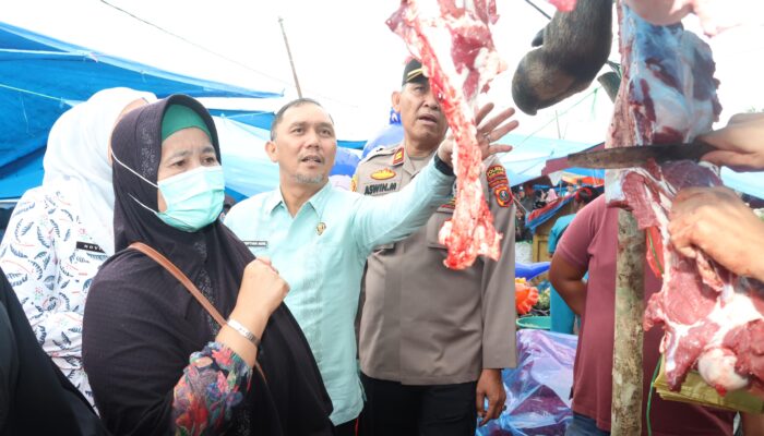 Jelang Ramadhan, Sekda Tapsel Pantau Stabilitas Harga Pasar