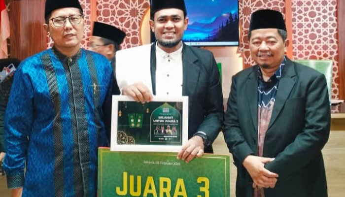 Ustadz Alexander Zulkarnaen Juara 3 Da’i Champions Standardisasi MUI 2025