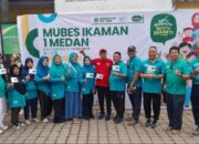 Jelang Mubes, Ikaman 1 Medan Fun Walk Dan Satuni Anak Yatim