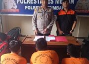 Tiga Residivis Pelaku Curanmor Ditangkap