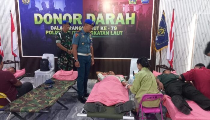 Meriahkan HUT Ke 79, POMAL Laksanakan Donor Darah