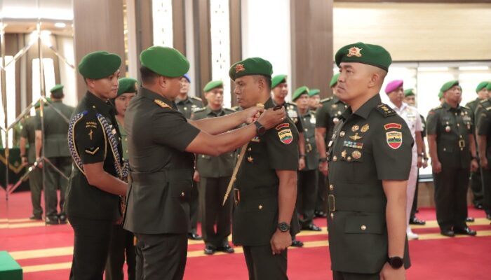 Pangdam I/BB Pimpin Sertijab Danbrigif 7/RR Dan Penyerahan Jabatan Kababinminvetcaddam I/BB