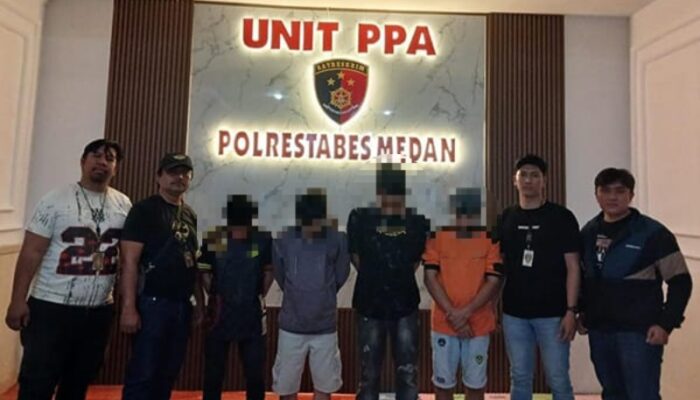 Reskrim Polrestabes Medan Ringkus 4 Predator Seks Anak Di Bawah Umur