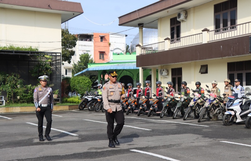 Kapolrestabes Medan: Kamseltibcar Lantas Mutlak Harus Dirasakan Masyarakat