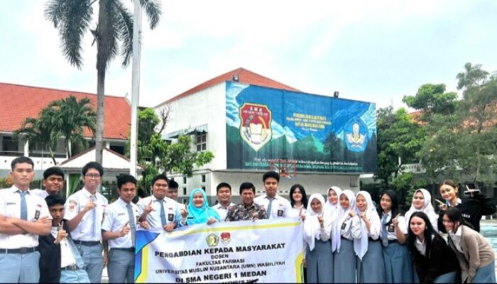 Dosen Farmasi UMN Al Washliyah Gelar Pengabdian Masyarakat