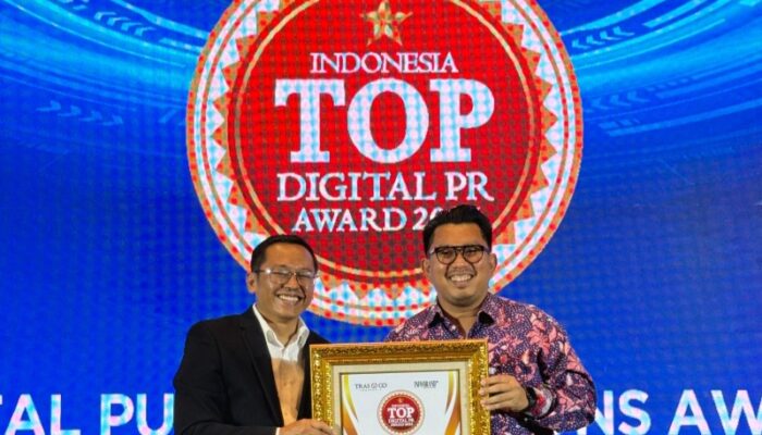 JNE Raih TOP Digital PR Award 2025, Perkuat Strategi Komunikasi Era Digital