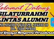 Alumni SMA Negeri 9/10 Medan Gelar Silaturahmi Lintas Alumni