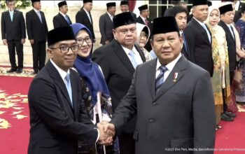 Gantikan Satryo, Presiden Prabowo Lantik Brian Yuliarto Sebagai Mendiktisaintek
