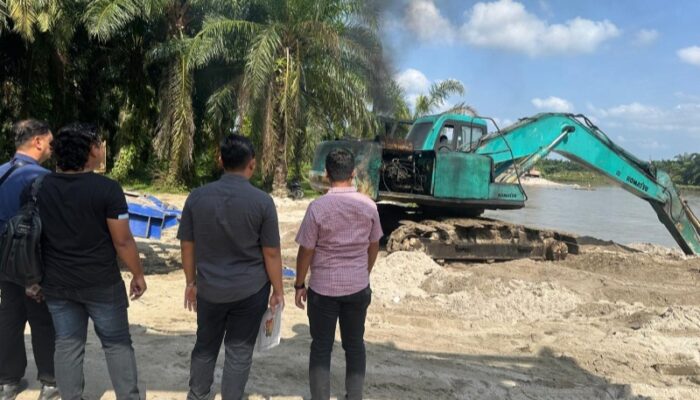 Polda Sumut Serahkan BAP Tersangka Galian C Ke Jaksa