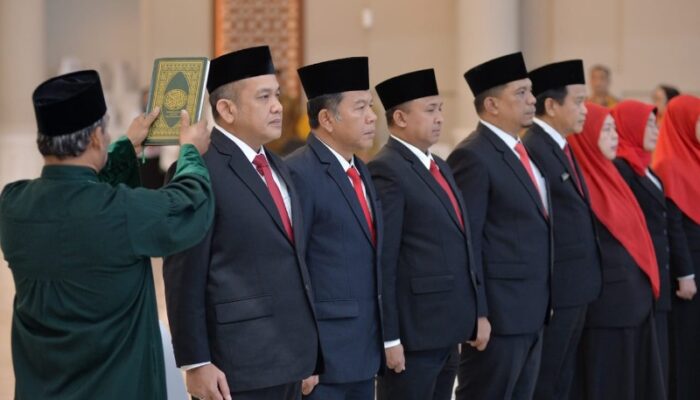 Pejabat Medan Dan Asahan Dilantik Jadi Eselon II