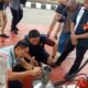 SUBDIT Tipiter Dit Reskrimsus Polda Sumut bersama Pertamina memeriksa ketersediaan stok BBM di SPBU Jalan SM Raja Medan, Kamis (27/2). Waspada/gito ap