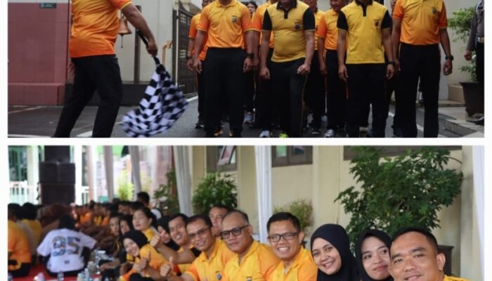 Kapolrestabes Medan Olah Raga Bersama Dan Punggahan Sambut Ramadhan 1446 H