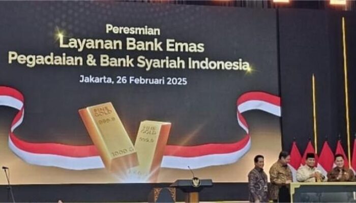 Presiden Prabowo Subianto Resmi Luncurkan Bank Emas