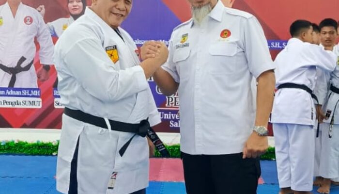 M Dahnil Ginting Jabat Dewan Pembina Goju-Ryu Karate-Do Indonesia Sumut
