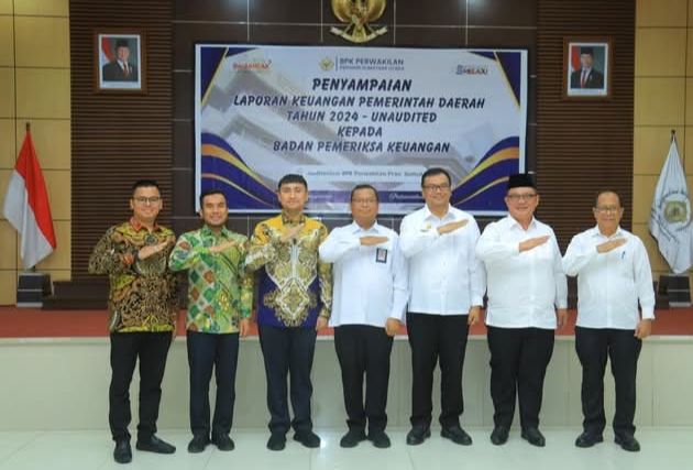Bupati Labura Serahkan Laporan Keuangan Tahun 2024 Ke BPK Sumut