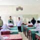 Ketua Tim (Katim) Kurikulum Pendidikan Madrasah Kantor Wilayah Kementerian Agama Provinsi Sumatera Utara, H. Syawaluddin Matondang, S.E., M.M saat monitoring UM. Waspada/ist