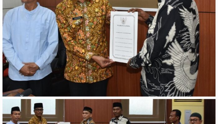 T Faisal Dan Syahrial, Resmi Sebagai Dirut Dan Dewas Perumda AM Tirta Keumuneng