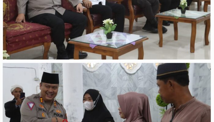 Kapolres Simalungun Silaturahmi Di Pondok Pesantren Syekh Salman Daim