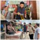 Kasat Reskrim Polres Aceh Timur Iptu Adi Wahyu Nurhidayat, S.TrK, SIK, bersama Tim Satgas Pangan Polres Aceh Timur melakukan sidak pasar dan pusat grosir di Kota Idi, Jumat (6/3) sore. Waspada/Muhammad Ishak
