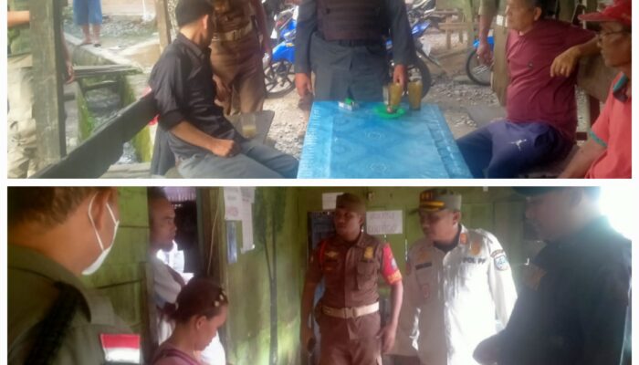 Satpol PP Dan WH Agara Patroli Yustisi Penjual Tuak