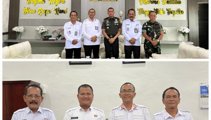 Kalapas Labuhanruku Silaturahmi Ke Bupati Asahan Dan Kodim 0208/As