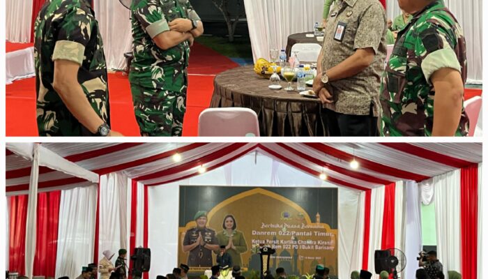 Kalapas Labuhanruku Buka Puasa Bersama Danrem 022/PT
