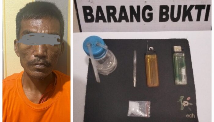 Kerap Menjual Narkoba Andi Batak Dibekuk Polisi