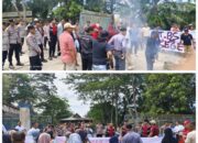Mantan Karyawan PT Bumi Sama Ganda Dan LSM Garang Gelar Aksi Demo