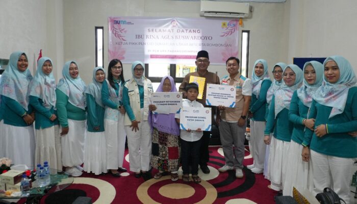 PIKK PLN UID Sumut Dan YBM PLN Salurkan Bantuan Ketahanan Ekonomi Dan Mushaf Qur’an