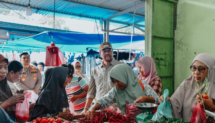 Pastikan Kestabilan Harga, Bupati Batubara Sidak Pasar