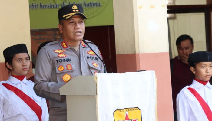 Kapolres P. Siantar Motivasi Pelajar SMP