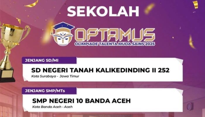 SMPN 10 Banda Aceh Raih Juara Umum PUSKANTARA 2025 Dengan 92 Medali